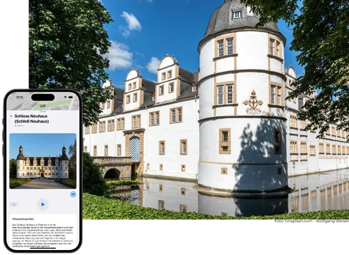 Die LEIF App präsentiert das Schloss Neuhaus als Entdeckung